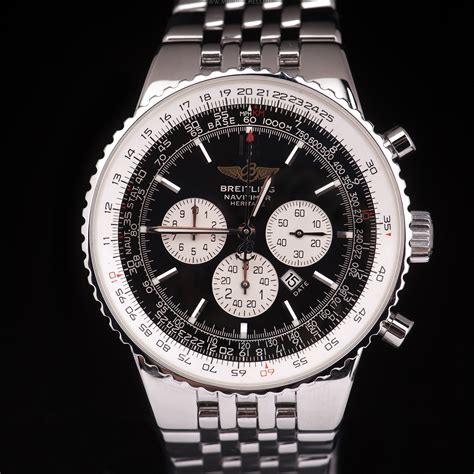 breitling navitimer heritage stainless|original breitling navitimer.